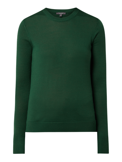 Montego Pullover aus Wollmischung  Dunkelgruen 2