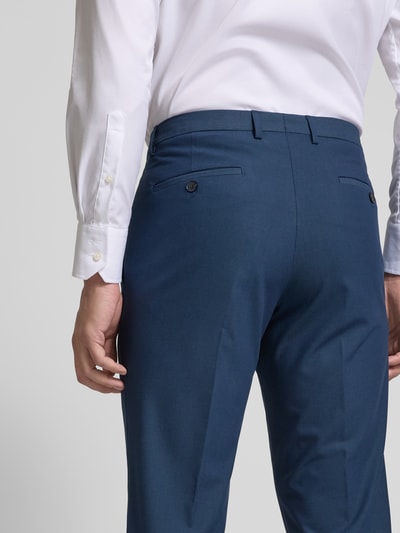 MCNEAL Flex Fit Chino mit Strukturmuster Blau 3