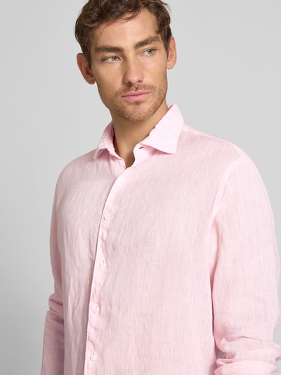 Stenstroms Regular Fit Business-Hemd mit Kentkragen Modell 'Collar' Rose 3