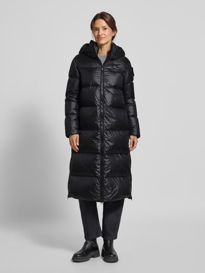 Blauer Usa Płaszcz puchowy z kapturem model ‘CILIA’ Czarny 4