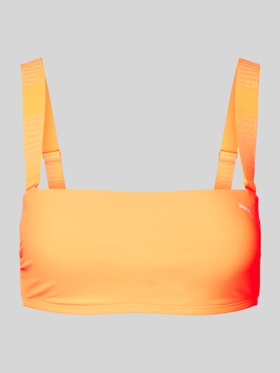 Puma Bikini-Oberteil mit breiten verstellbaren Trägern Orange 1