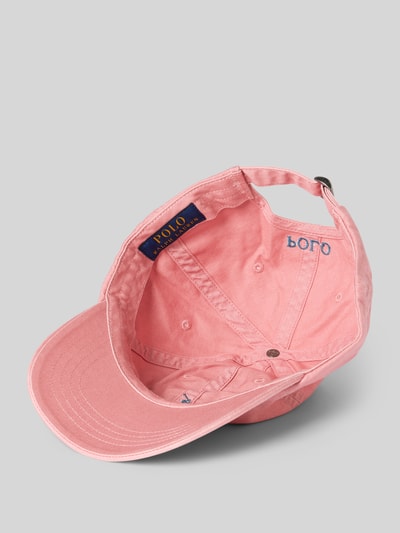 Polo Ralph Lauren Basecap mit Logo-Stitching Altrosa 2