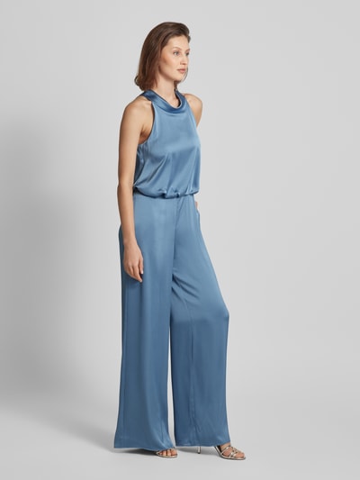 V by Vera Mont Jumpsuit mit Neckholder Hellblau 1