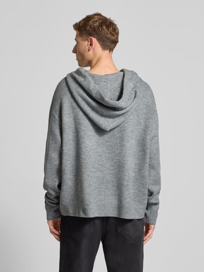 ANOTHER COTTON LAB Hoodie mit Kapuze Hellgrau Melange 5