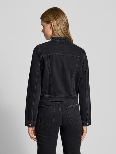 Levi's® Kort jeansjack met borstzakken, model 'MOTO TRUCKER' Donkerblauw - 5