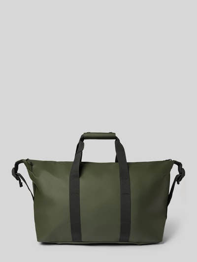 RAINS Weekendtas met logo, model 'Hilo' Olijfgroen - 4