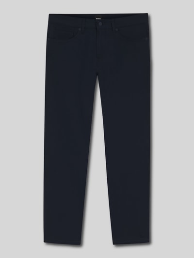BOSS Slim Fit Hose aus Baumwoll-Mix Modell 'DELAWARE5' Marine 2