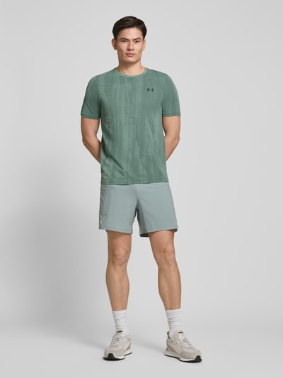 Under Armour T-Shirt mit Label-Print Mint 1