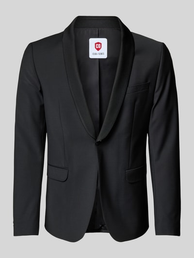 CG - Club of Gents Regular Fit Smoking-Sakko mit Schalkragen Modell 'Pharrel' Black 2