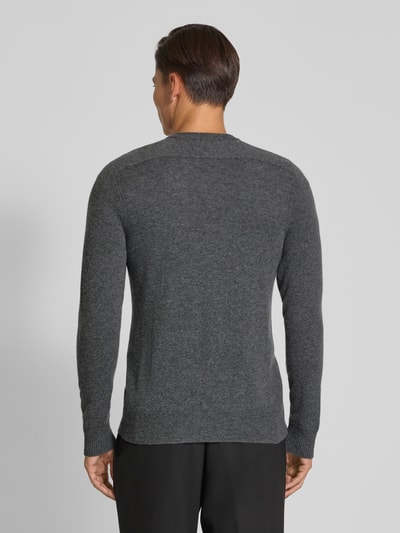 FTC-Cashmere Kaschmirpullover mit Rundhalsausschnitt Anthrazit 5