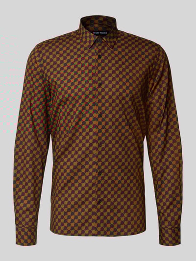 Antony Morato Vrijetijdsoverhemd met knoopsluiting, model 'BARCELONA' Camel - 2