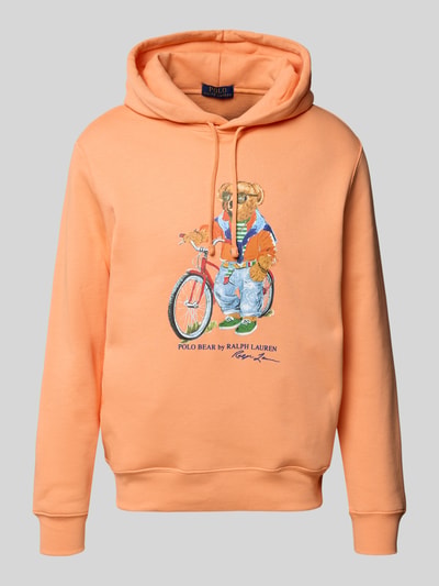 Polo Ralph Lauren regular fit hoodie van katoenmix Oranje - 2