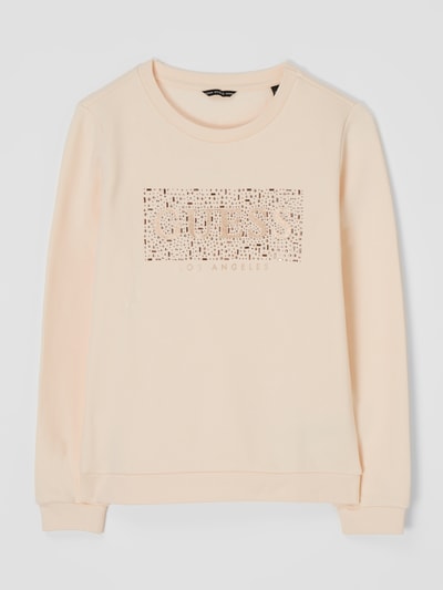 Guess Sweatshirt aus Baumwolle  Ecru 1