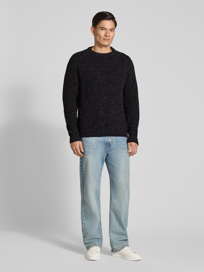 ARMEDANGELS Sweter z raglanowymi rękawami model 'KIAANO' Czarny 1