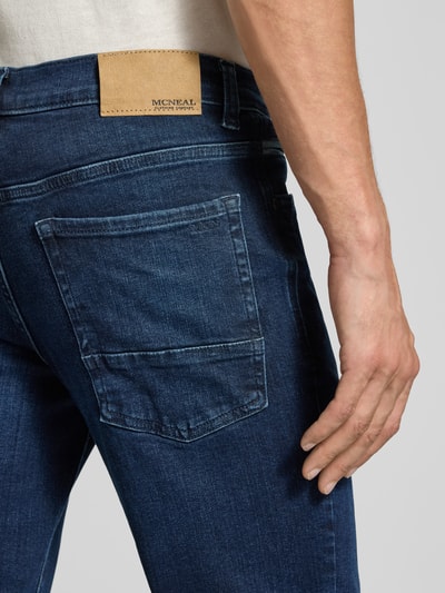 MCNEAL Regular Fit Jeans im 5-Pocket-Design Dunkelblau 3