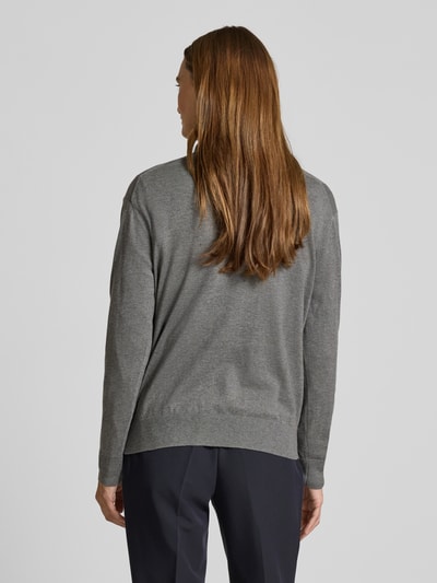 Polo Ralph Lauren Gebreide pullover met logostitching en V-hals Middengrijs - 5