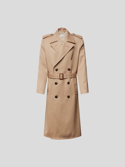 Maison Margiela Trenchcoat mit Taillengürtel  Camel 2