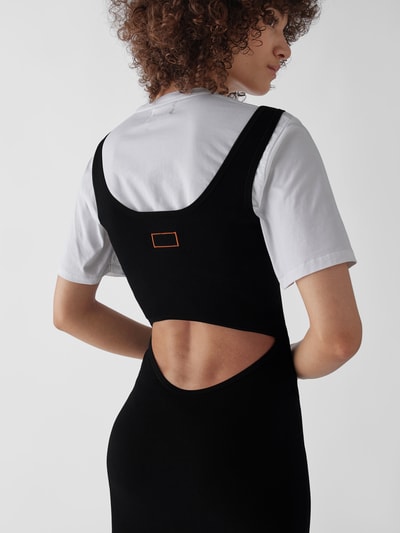 Heron Preston for CK Minikleid mit Cut Out Schwarz 3