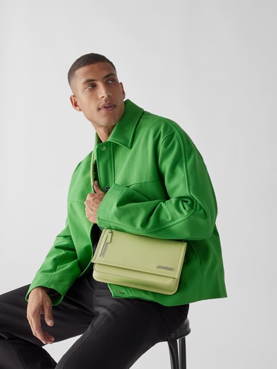 Jacquemus Crossbody Bag mit Label-Applikation Hellgrün 1