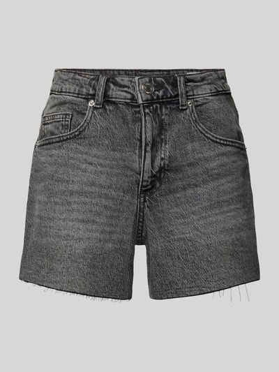 VERO MODA regular fit korte jeans van katoenmix model 'TESS' Lichtgrijs - 2