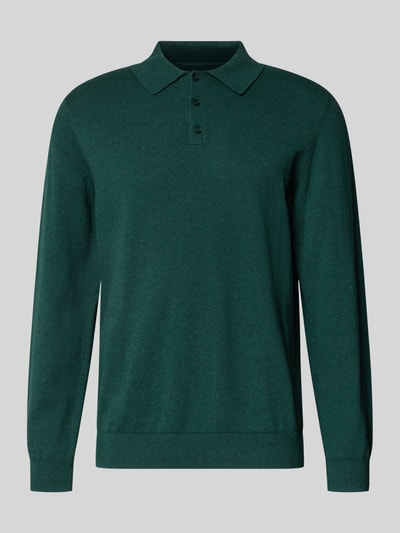 MCNEAL Regular Fit Strickpullover aus Baumwoll-Mix mit Kaschmir-Anteil Neon Gruen Melange 1