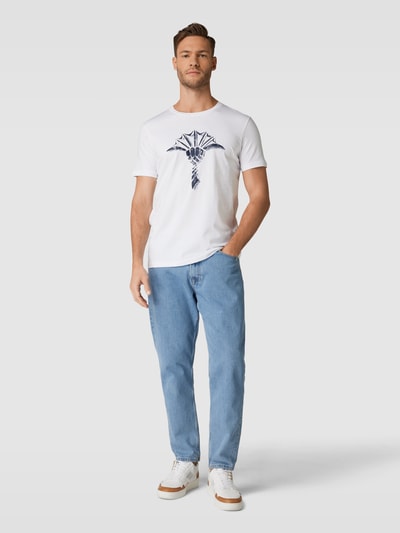 JOOP! Collection T-Shirt mit Motiv-Print Modell 'Alerio' Weiss 1