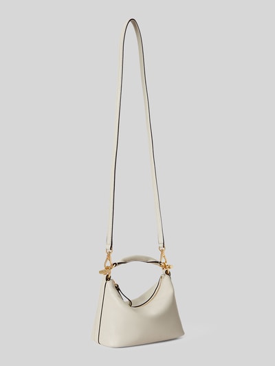 Lauren Ralph Lauren Henkeltasche mit Schulterriemen Weiss 3