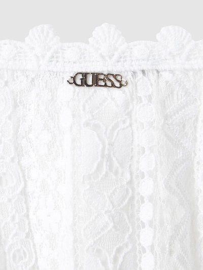 Guess Kleid aus Häkelspitze Modell 'Dalila'  Weiss 3