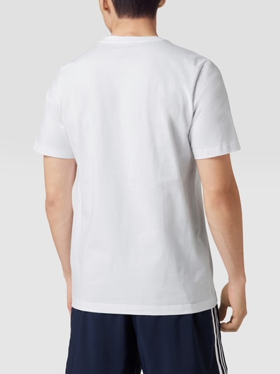 ADIDAS SPORTSWEAR T-Shirt mit Label-Stitching Weiss 5