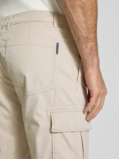 Tom Tailor Regular fit korte vargobroek van puur katoen
 Beige - 3