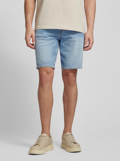 Tommy Hilfiger Regular Fit Jeansshorts im 5-Pocket-Design Modell 'BROOKLYN' Hellblau 4