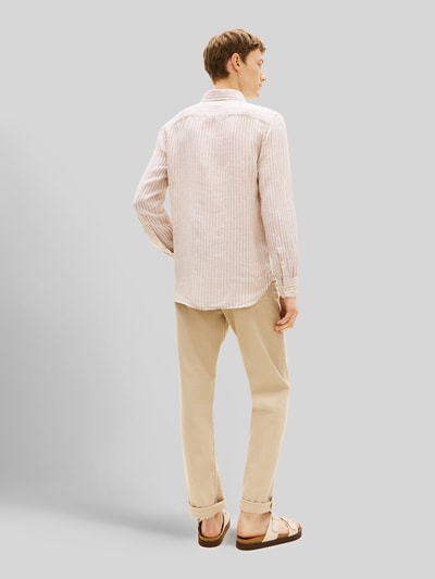 Tommy Hilfiger Regular Fit Freizeithemd aus reinem Leinen Beige 5