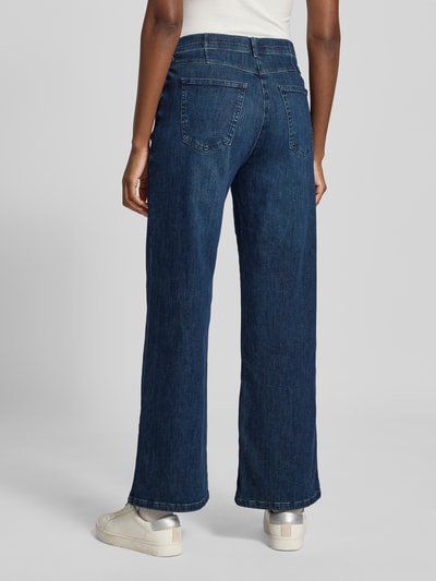 Raphaela By Brax Flared jeans in used-look, model 'Laura' Blauw - 5