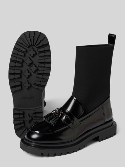 Marc Cain Bags & Shoes Laarzen in loaferlook Zwart - 4
