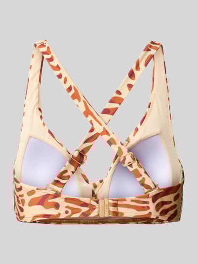 Barts Bikinitop met knoopdetail, model 'NUNBA' Zand gemêleerd - 3