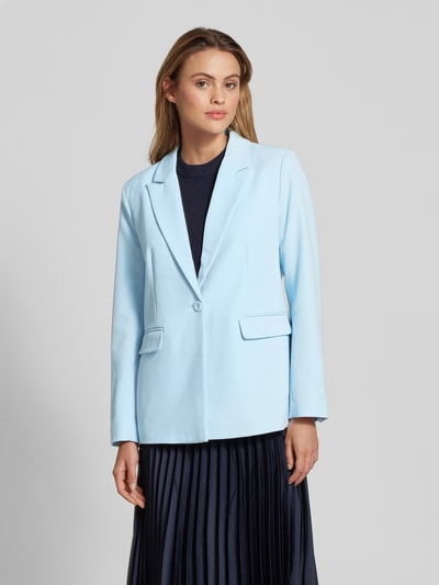 YAS Regular Fit Blazer mit Pattentaschen Modell 'LIKKA' Hellblau 4