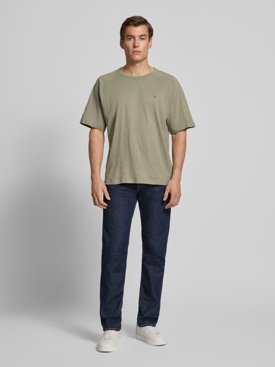 Tommy Hilfiger Relaxed Fit T-Shirt aus reiner Baumwolle Khaki 1