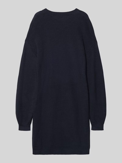 Mango Regular Fit Kleid in Strick-Optik Modell 'saski' Marine 3