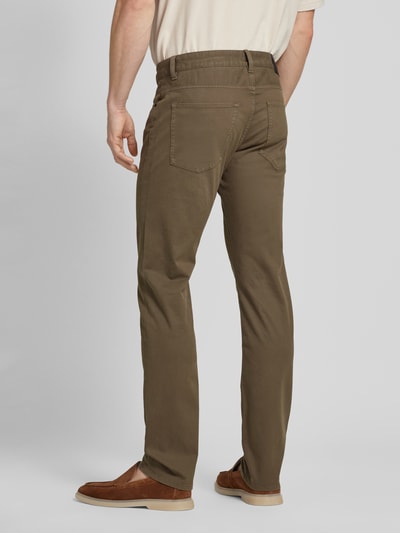 BOSS Regular fit broek in 5-pocketmodel, model 'Delaware' Beige - 5