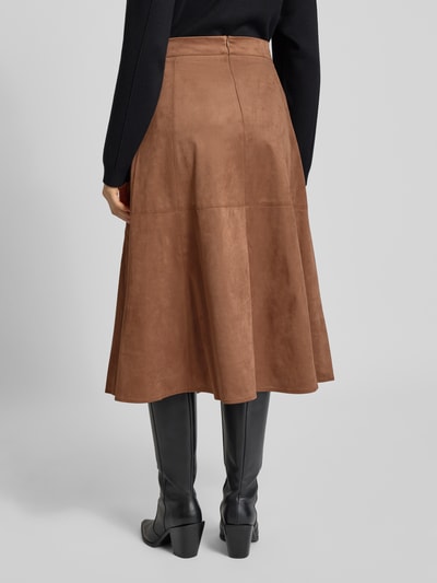 Fynch-Hatton Midirok in leerlook Middenbruin gemêleerd - 5