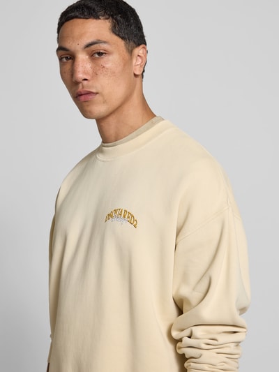 Dsquared2 Sweatshirt mit gerippten Abschlüssen Beige 3