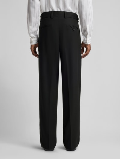 HUGO Regular Fit Anzug mit Viskose-Anteil Modell 'Karlo-Flips251' Black 6