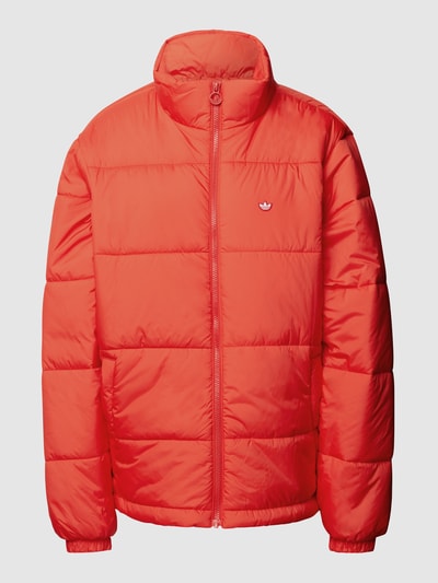 adidas Originals Steppjacke mit Label-Streifen Rot 2