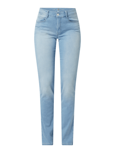 MAC Straight fit jeans met stretch, model 'Dream' Lichtblauw - 2