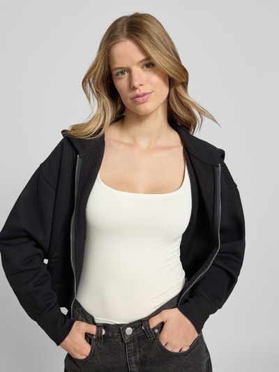 Gina Tricot T-shirt met vierkante hals en kapmouwen Offwhite - 3