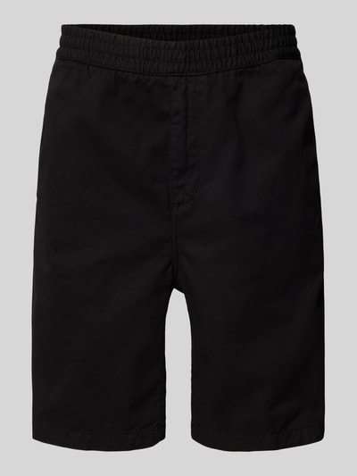 Carhartt Work In Progress Korte broek met elastische band, model 'FLINT' Zwart - 2