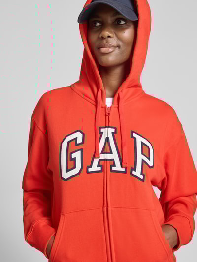 GAP Sweatjack met capuchon Rood - 3