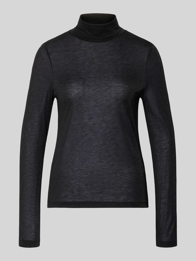 Drykorn Longsleeve mit Rollkragen Modell 'ZERAFNE' Black 2