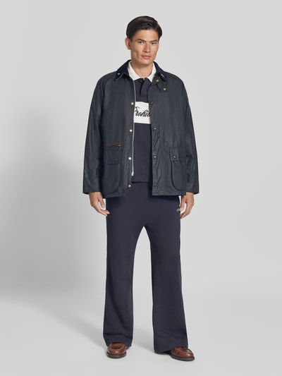 PROHIBITED Sweatshirt aus reiner Baumwolle Marine 1