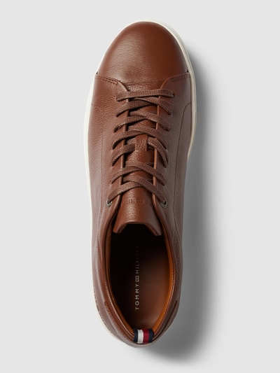 Tommy Hilfiger Sneaker mit Label-Detail Cognac 4